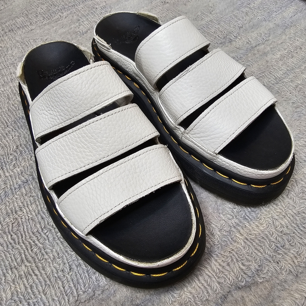 Dr. Martens Clarissa II Women's Leather Platform Sandals *READ* - Picture 3 of 14